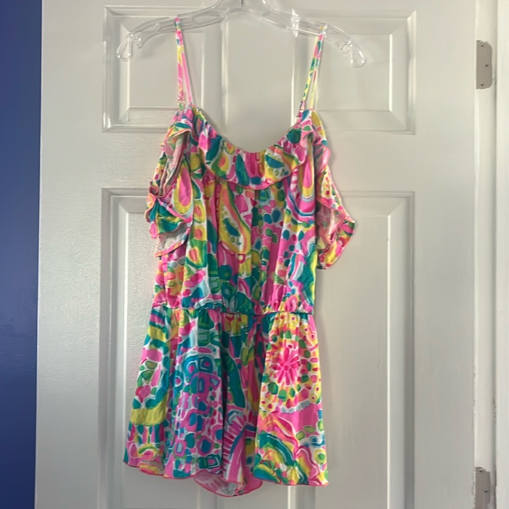 Bright and colorful romper